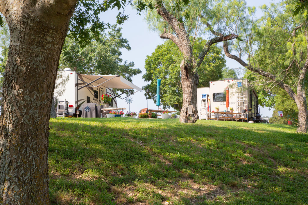 scenic rv campground near austin texas