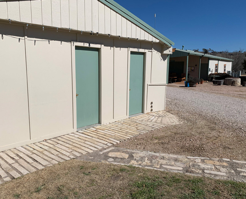 secure storage units at an RV storage facility near San Antonio, TX