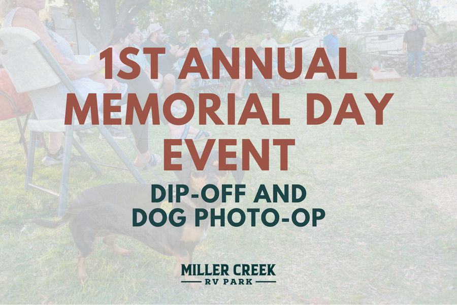 Miller Creek Memorial Day Dip-Off And Dog Photo-Op Event