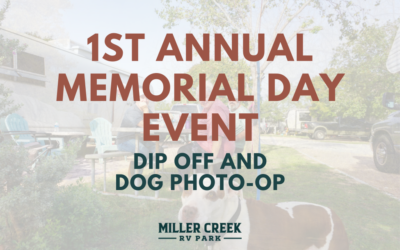 Celebrate Memorial Day Weekend at Miller Creek