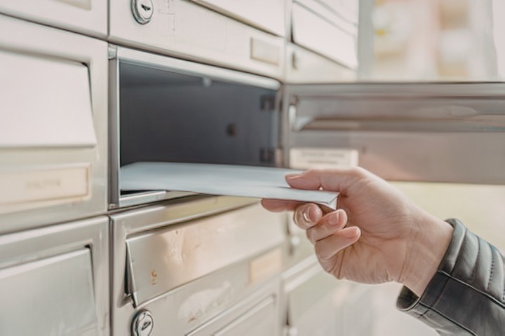 Mail forwarding service for RV park residents