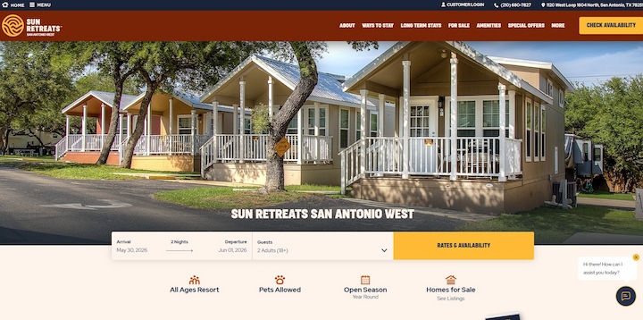 Sun Retreats San Antonio West