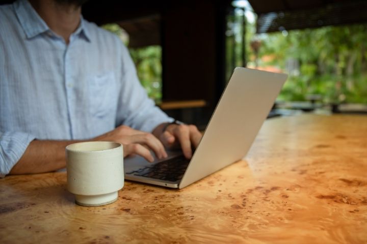 RV owner researching parcel jurisdiction and legal requirements before living on private land in Texas